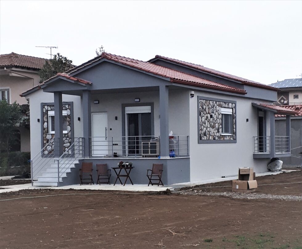 Προκάτ κατοικία στην Διάβα Καλαμπάκας, 126 m2 με 3 δωμάτια, μπάνιο ...